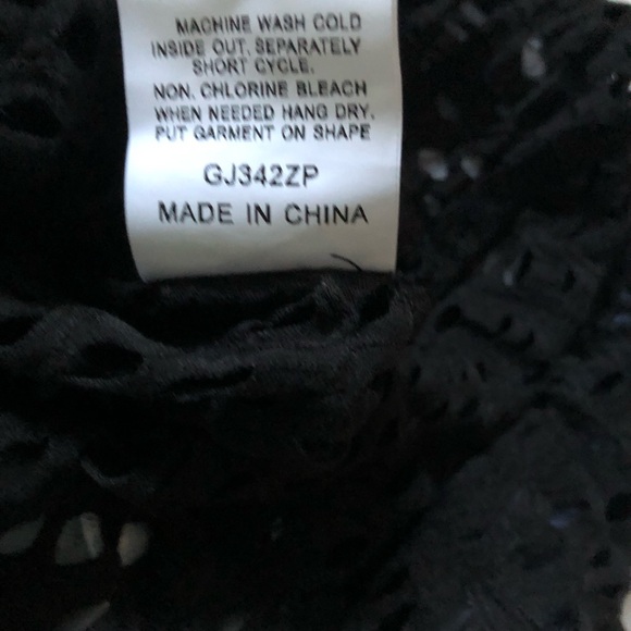 Blue green grey taupe long sleeved Adam Jacobs Women’s Top graffiti design - Picture 12 of 12